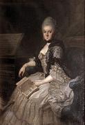 Portrait of Anna Amalie von Sachsen-Weimar-Eisenach,, Johann Ernst Heinsius